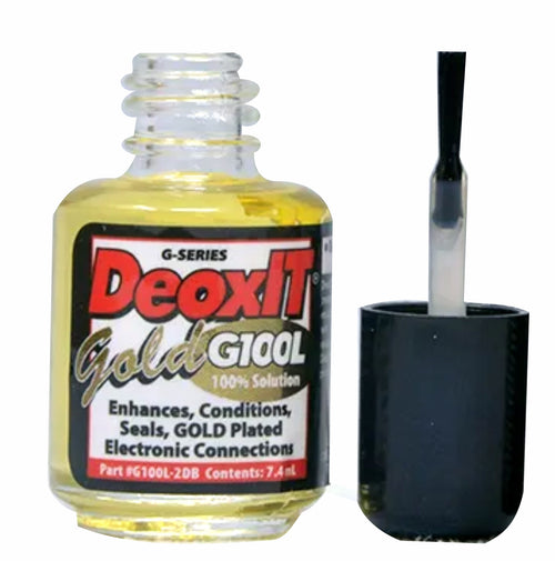 American Recorder Technologies DeoxIT® Gold G100L Brush Applicator, 100% solution, 7.4 m
