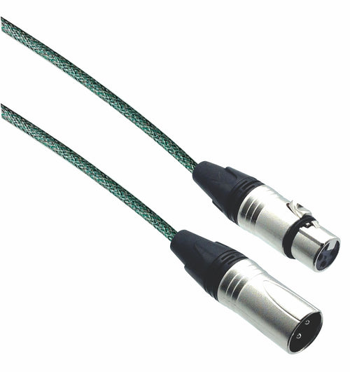 American Recorder Technologies Designer Series XLR Microphone Cable with Camouflage Design Protective Sleeve