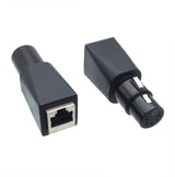 American Recorder Technologies AMERICAN RECORDER DMX 5 Pin XLR Female to RJ45 Female Adapter, view 2