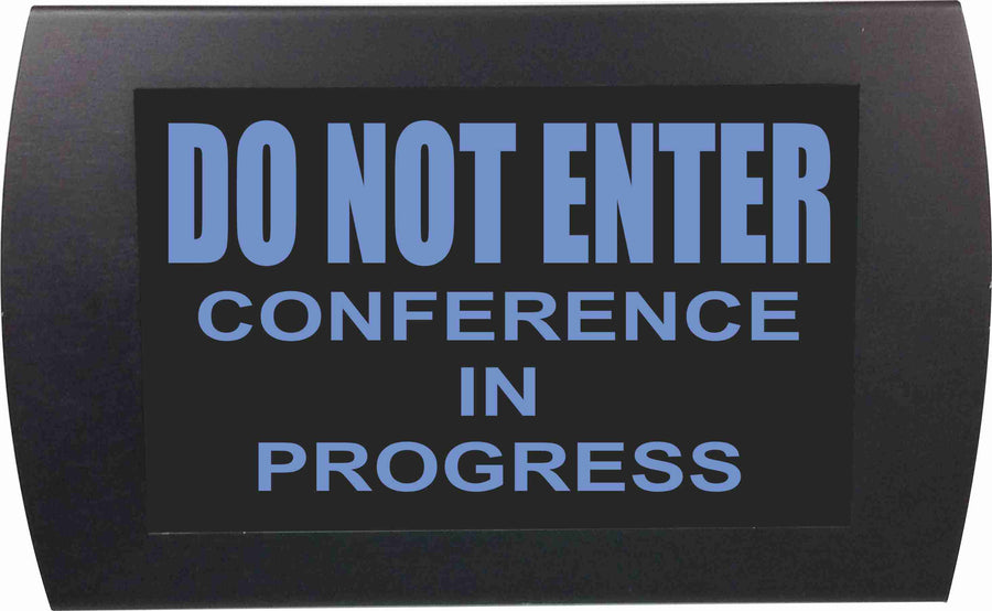 American Recorder Technologies AMERICAN RECORDER - "DO NOT ENTER Conference in Progress" LED Lighted Sign