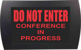 American Recorder Technologies AMERICAN RECORDER - "DO NOT ENTER Conference in Progress" LED Lighted Sign, view 2