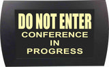 American Recorder Technologies AMERICAN RECORDER - "DO NOT ENTER Conference in Progress" LED Lighted Sign, view 4