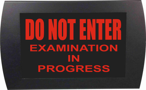 American Recorder Technologies AMERICAN RECORDER - "Do Not Enter Examination in Progress" LED Lighted Sign