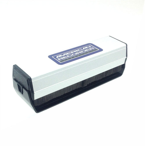 American Recorder Technologies Dual Carbon Fiber Vinyl Disc LP Record Cleaning Brush