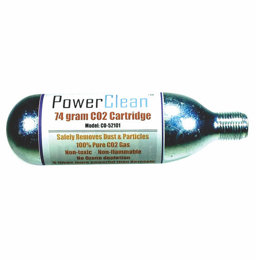 American Recorder Technologies Eco-Friendly Carbon Dioxide Gas Cartridge - 74 gram