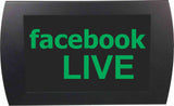 American Recorder Technologies AMERICAN RECORDER - "FACEBOOK LIVE" LED Lighted Sign, view 4