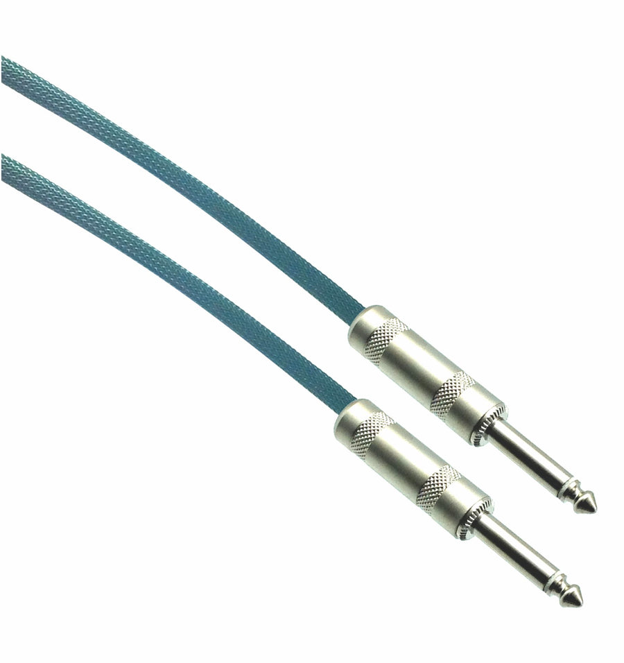 American Recorder Technologies FOREST GREEN Designer Series Guitar Cables - 1/4" Straight to Straight