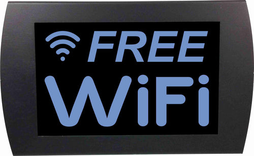 American Recorder Technologies AMERICAN RECORDER - "FREE WIFI" LED Lighted Sign