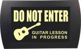 American Recorder Technologies AMERICAN RECORDER - "GUITAR LESSON IN PROGRESS" LED Lighted Sign, view 4