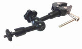 American Recorder Technologies SMART BRACKET Pole Mount Clamp with 7" One-Knob Adjustable Arm + Phone Mount, view 3