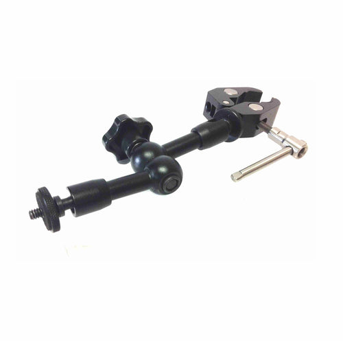 American Recorder Technologies SMART BRACKET Heavy Duty Pole Mount Clamp with 7" One-Knob Adjustable Arm