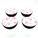 American Recorder Technologies Hemisphere Silicone Anti-Vibration, Shock Absorption Isolation Non-Skid Foot Pads with Adhesive - Set of 4, view 3