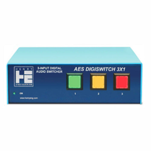 American Recorder Technologies Henry Engineering AES DIGISWITCH 3X1™ AES Digital Audio Switch