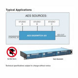 American Recorder Technologies Henry Engineering AES DIGISWITCH 3X1™ AES Digital Audio Switch, view 2