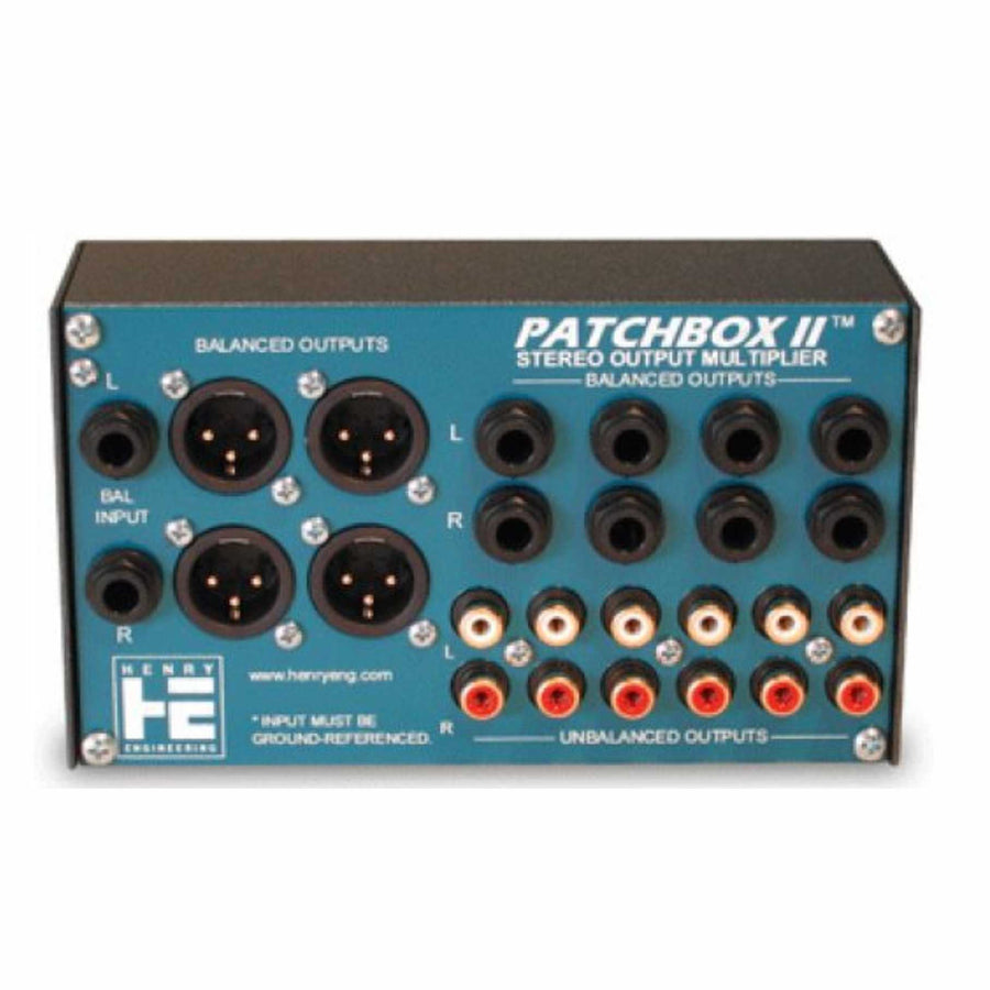 American Recorder Technologies Henry Engineering PATCHBOX II ™ STEREO OUTPUT MULTIPLIER