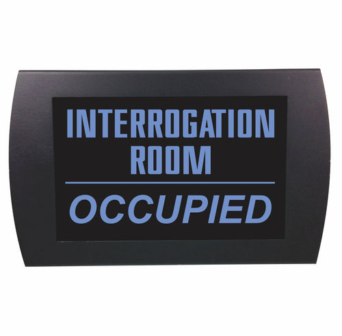 American Recorder Technologies AMERICAN RECORDER "INTERROGATION ROOM OCCUPIED" - LED Lighted Sign