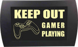American Recorder Technologies AMERICAN RECORDER - "KEEP OUT GAMER PLAYING" LED Lighted Sign, view 2