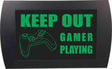 American Recorder Technologies AMERICAN RECORDER - "KEEP OUT GAMER PLAYING" LED Lighted Sign, view 4