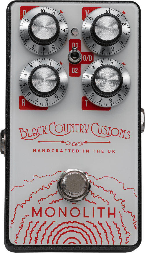 American Recorder Technologies LANEY - Black Country Custom Monolith DISTORTION Guitar Pedal