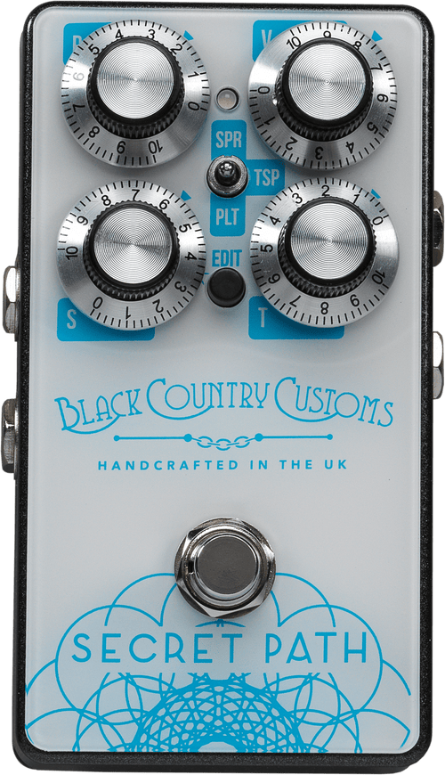 American Recorder Technologies LANEY - Black Country Custom Secret Path REVERB Guitar Pedal
