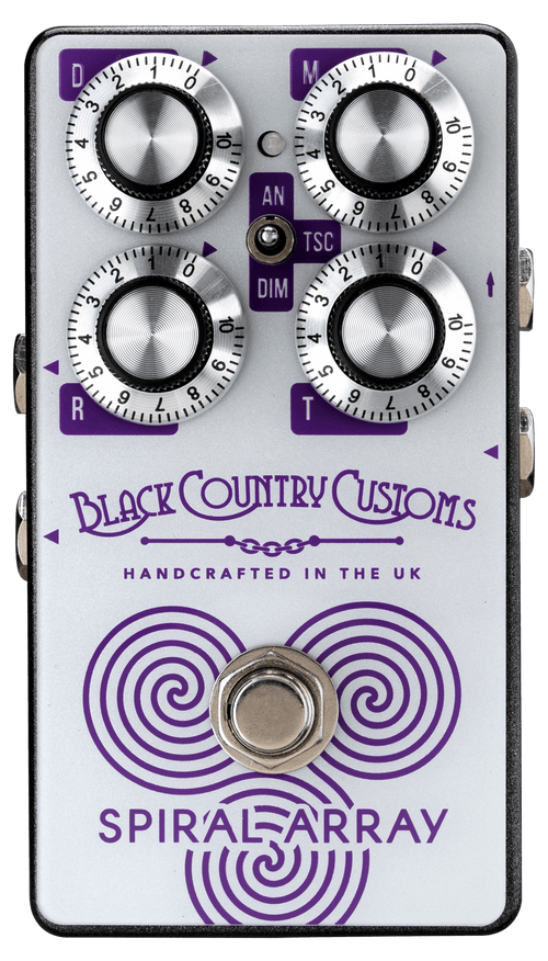 American Recorder Technologies LANEY - Black Country Custom Spiral Array CHORUS Guitar Pedal