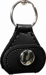American Recorder Technologies Leather Key Chain with Guitar Pick Holder & Picks, view 5