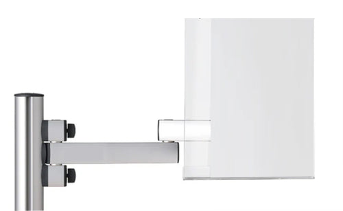 American Recorder Technologies Acrylic Copy Holder with VESA Mount for Mika Monitor Arms