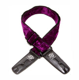 American Recorder Technologies Lock-It Guitar Straps - 2" Wide Plush Crush Velvet, view 5