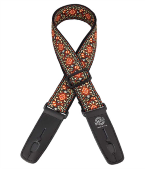 American Recorder Technologies Lock-It Guitar Straps - Chestnut Bay