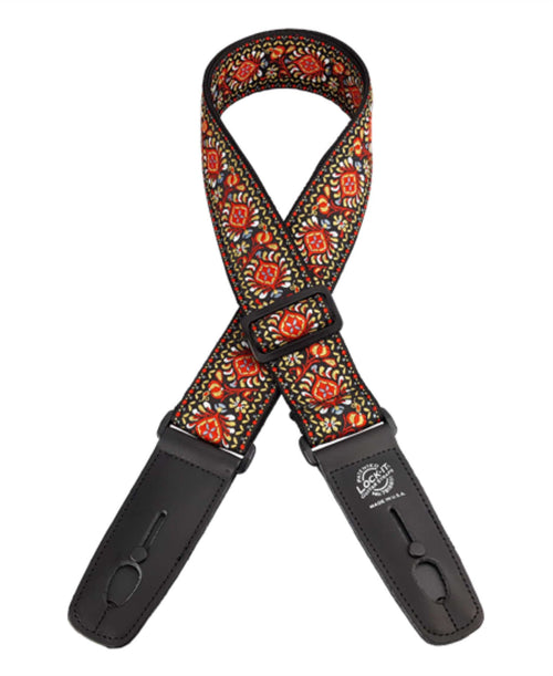 American Recorder Technologies Lock-It Guitar Straps - Persian