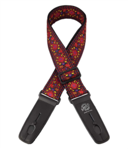 American Recorder Technologies Lock-It Guitar Straps - Moroccan Twist