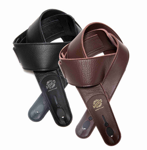 American Recorder Technologies Lock-It Guitar Straps - Leather