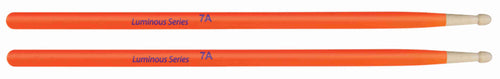 American Recorder Technologies Luminous Orange Brazilian Maple Drumsticks