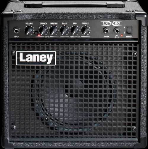 American Recorder Technologies LANEY LX20R 20 Watt Solid-State Combo Guitar Amp with REVERB