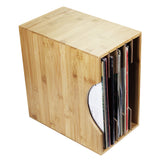 American Recorder Technologies Natural Bamboo Vinyl LP Record Storage Case, view 2