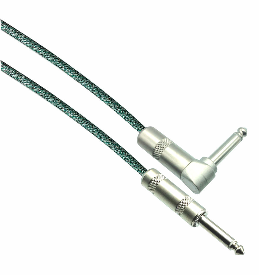 American Recorder Technologies CAMO Designer Series Guitar Cables - 1/4" Straight to Right Angle