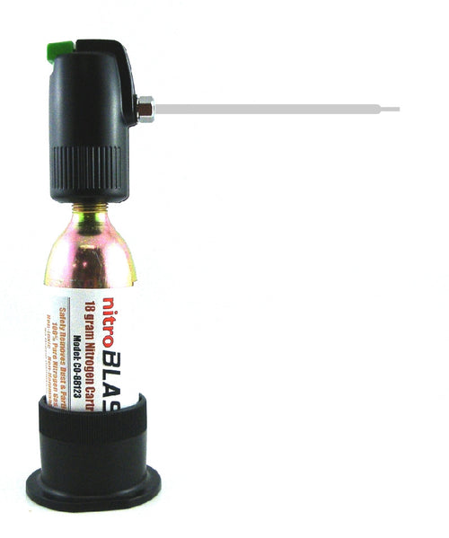 American Recorder Technologies NITRO PRO -  Lab Grade Nitrogen Gas Duster with 2 each 18 gram gas cartridges