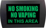 American Recorder Technologies AMERICAN RECORDER - "NO SMOKING/NO VAPING" LED Lighted Sign, view 3