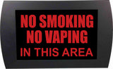 American Recorder Technologies AMERICAN RECORDER - "NO SMOKING/NO VAPING" LED Lighted Sign, view 4