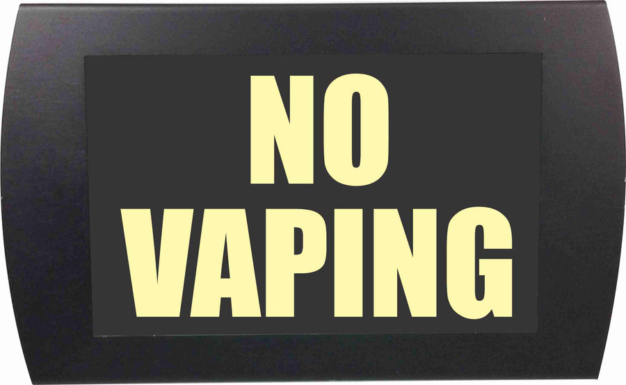 American Recorder Technologies AMERICAN RECORDER - "NO VAPING" LED Lighted Sign