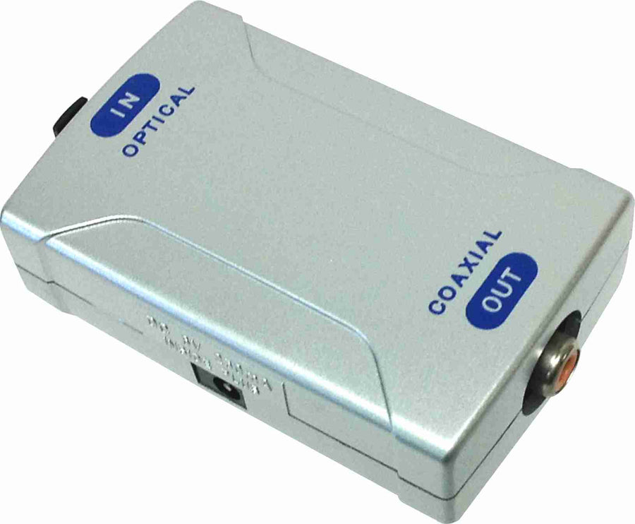 American Recorder Technologies Optical Toslink to Coaxial (SPIDIF) RCA Adapter