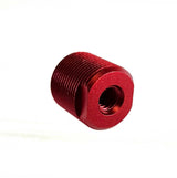 American Recorder Technologies Precision Machined Aluminum Thread Adapter 5/8 Inch - 27 (male) & 1/4 Inch -20 (female) x .60 Inch, view 2