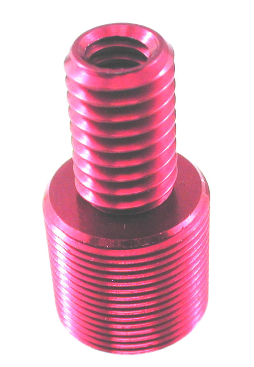 American Recorder Technologies Precision Machined Aluminum Thread Adapter 5/8 Inch to -27 (male) to 3/8 Inch -16 (male)