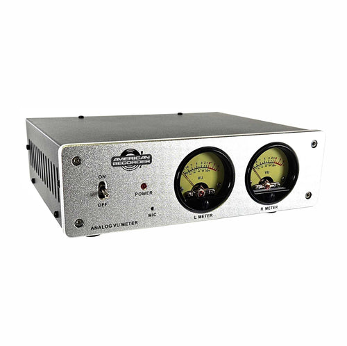 American Recorder Technologies Dual Line Level Stereo Analog VU Meters