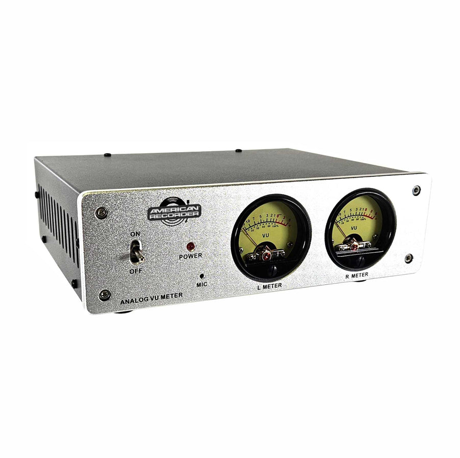 American Recorder Technologies Dual Line Level Stereo Analog VU Meters