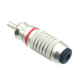 American Recorder Technologies Premium RCA Nickel Plated Plug, view 3