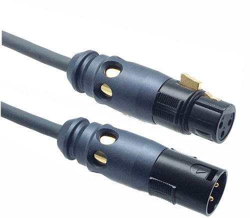 American Recorder Technologies AMERICAN RECORDER PRO HD Gold Series Microphone Cable with Machined Aluminum Barrel
