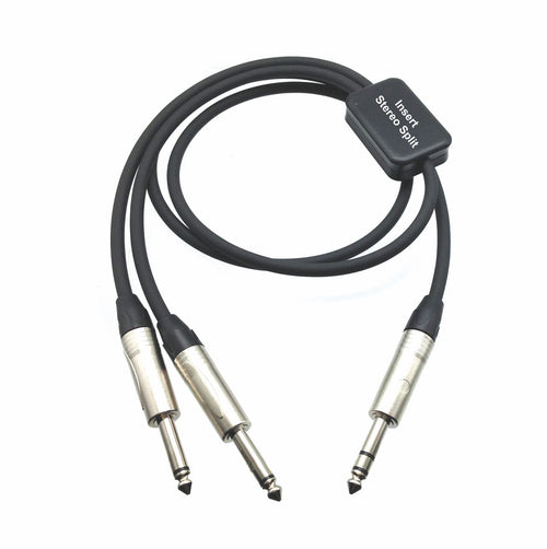 American Recorder Technologies AMERICAN RECORDER PRO Series TRS to 1/4" Insert & Stereo Split Cable