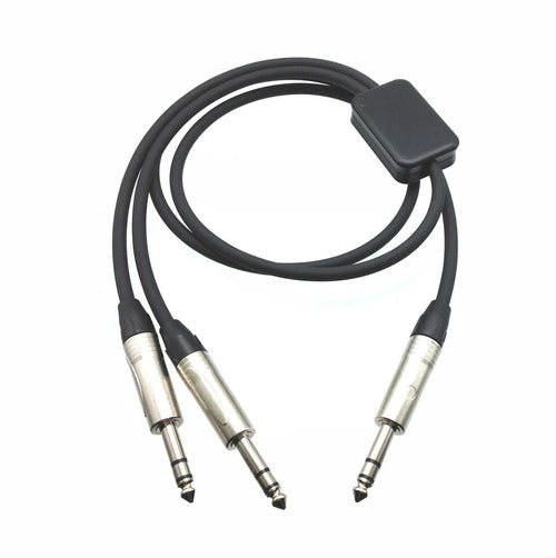 American Recorder Technologies PRO Series Y Cable - TRS Male to Dual TRS Male