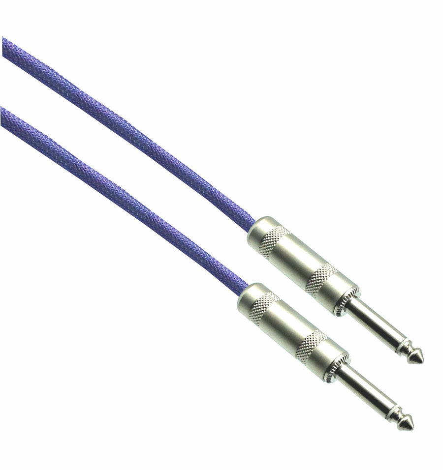 American Recorder Technologies PURPLE HAZE Designer Series Guitar Cables - 1/4" Straight to Straight
